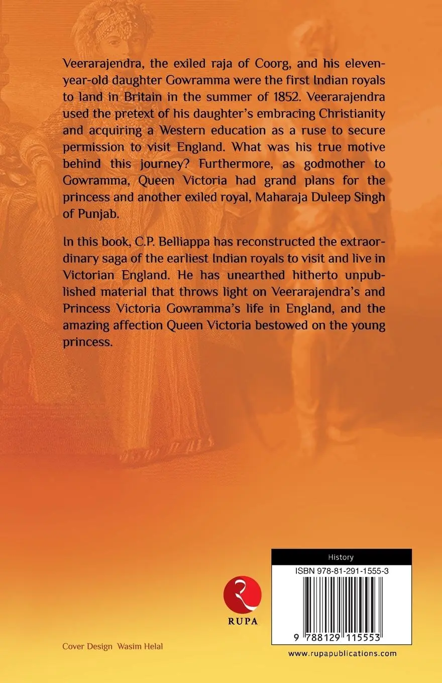 Rückseite: 9788129115553 | Victoria Gowramma | The Lost Princess of Coorg | C. P. Belliappa