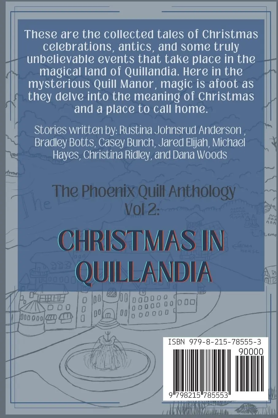 Rückseite: 9798215785553 | Christmas in Quillandia | Rustina Johnsrud Anderson (u. a.) | Buch