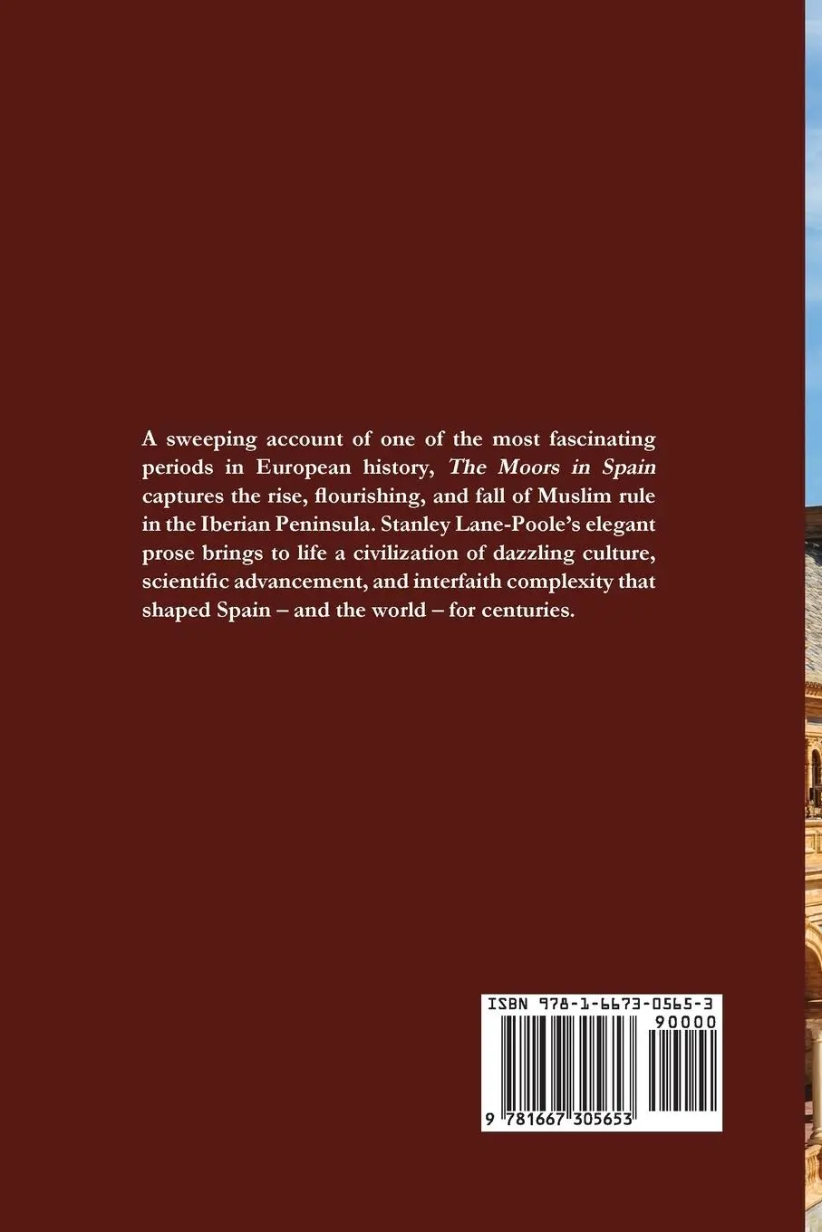 Rückseite: 9781667305653 | The Moors in Spain | Stanley Lane-Poole | Taschenbuch | Englisch