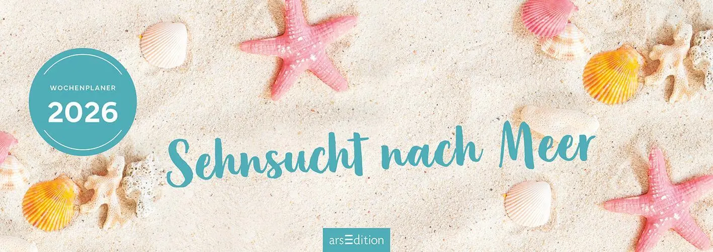 Bild: 4014489135753 | Tischkalender Sehnsucht nach Meer 2026 | Kalender | 128 S. | Deutsch