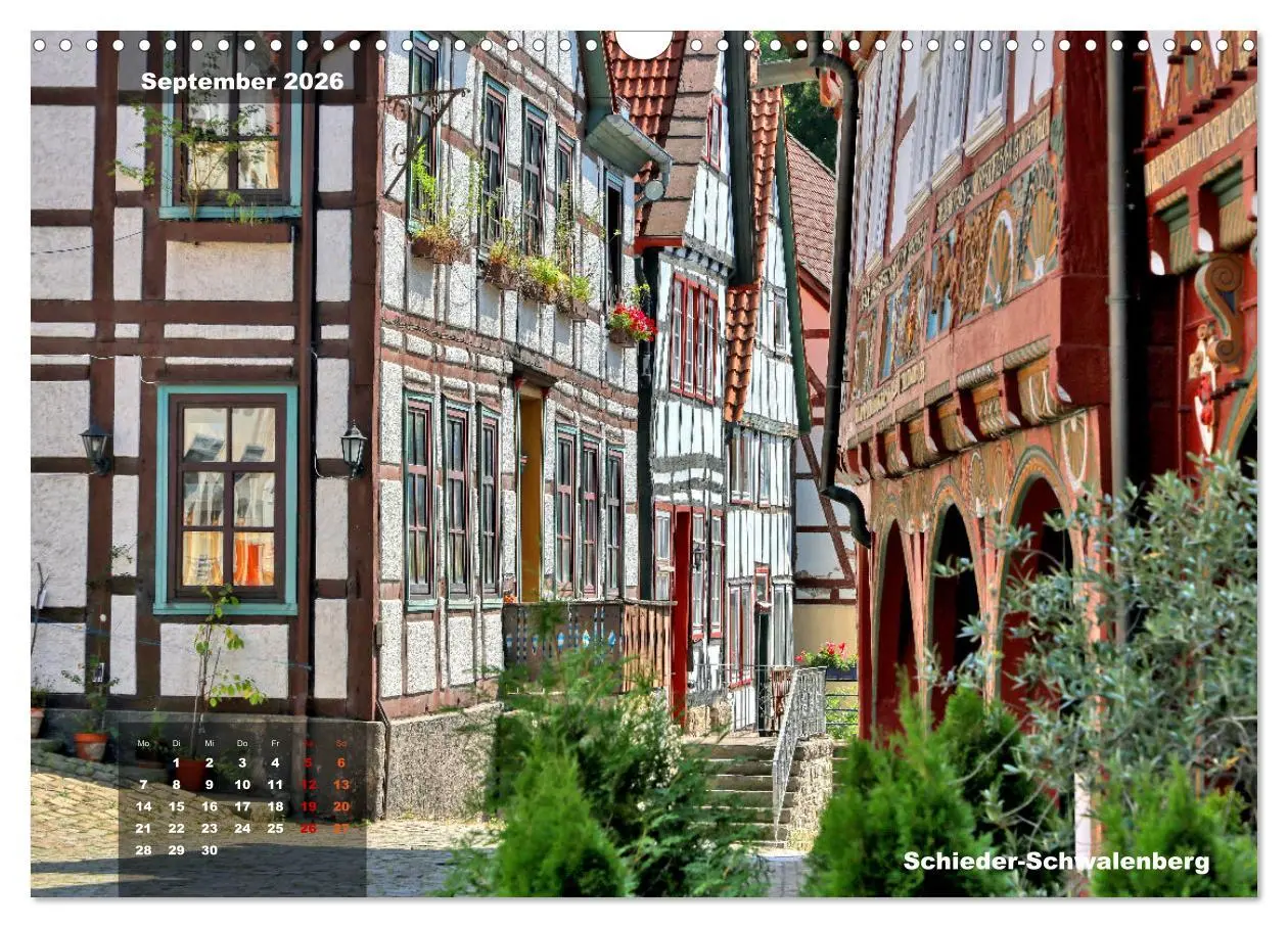 Bild: 9783457525753 | Märchenhaftes Weserbergland (Wandkalender 2026 DIN A3 quer),...