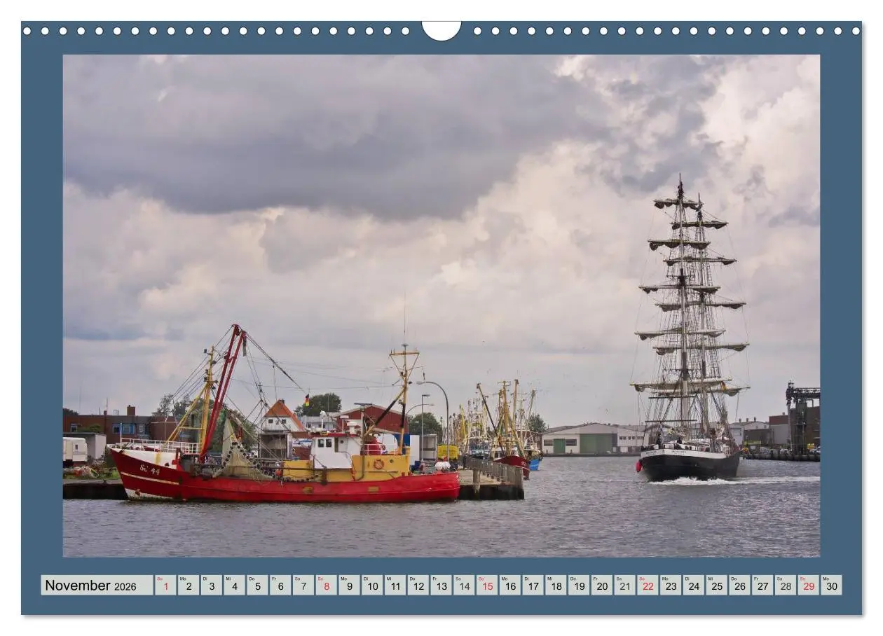 Bild: 9783516095753 | Büsum an der Nordsee (Wandkalender 2026 DIN A3 quer), CALVENDO...