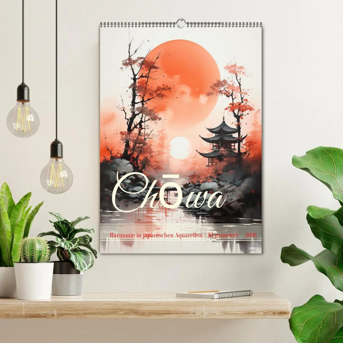 Bild: 9783516305753 | Chowa (Wandkalender 2026 DIN A2 hoch), CALVENDO Monatskalender | 2026
