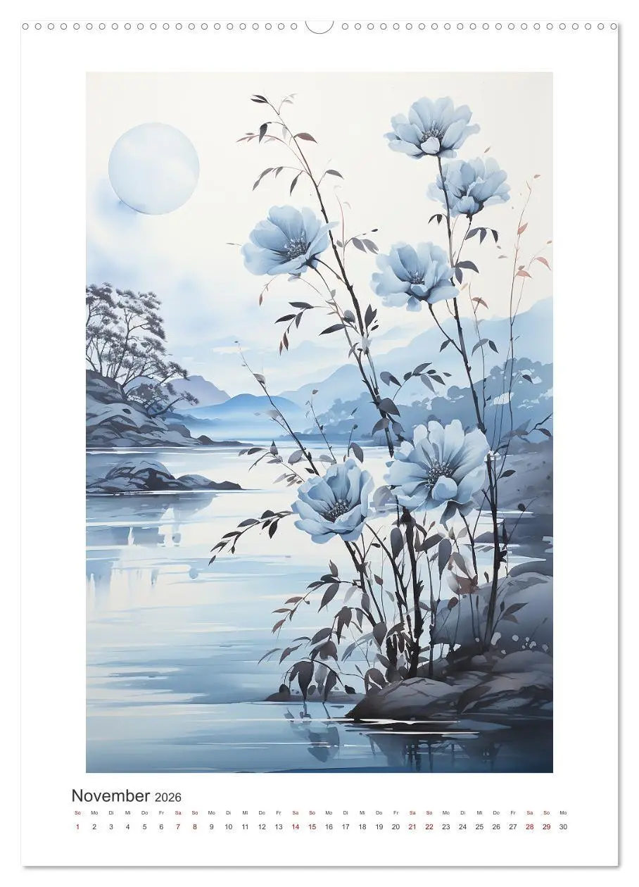 Bild: 9783516305753 | Chowa (Wandkalender 2026 DIN A2 hoch), CALVENDO Monatskalender | 2026