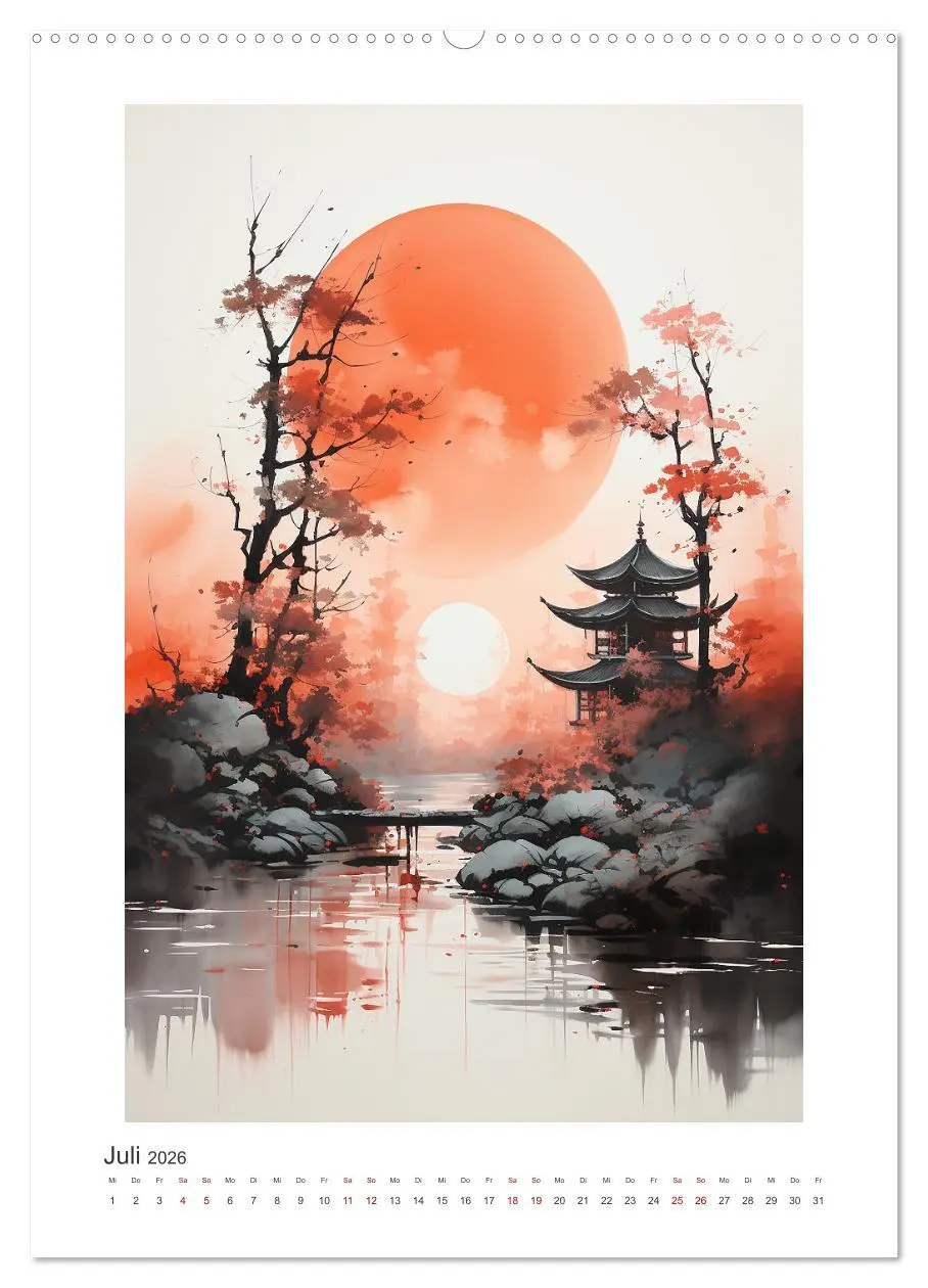 Bild: 9783516305753 | Chowa (Wandkalender 2026 DIN A2 hoch), CALVENDO Monatskalender | 2026