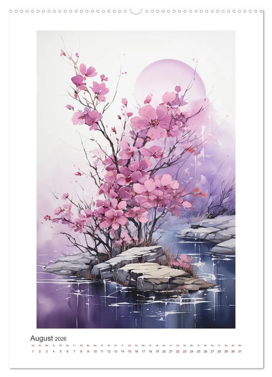 Bild: 9783516305753 | Chowa (Wandkalender 2026 DIN A2 hoch), CALVENDO Monatskalender | 2026