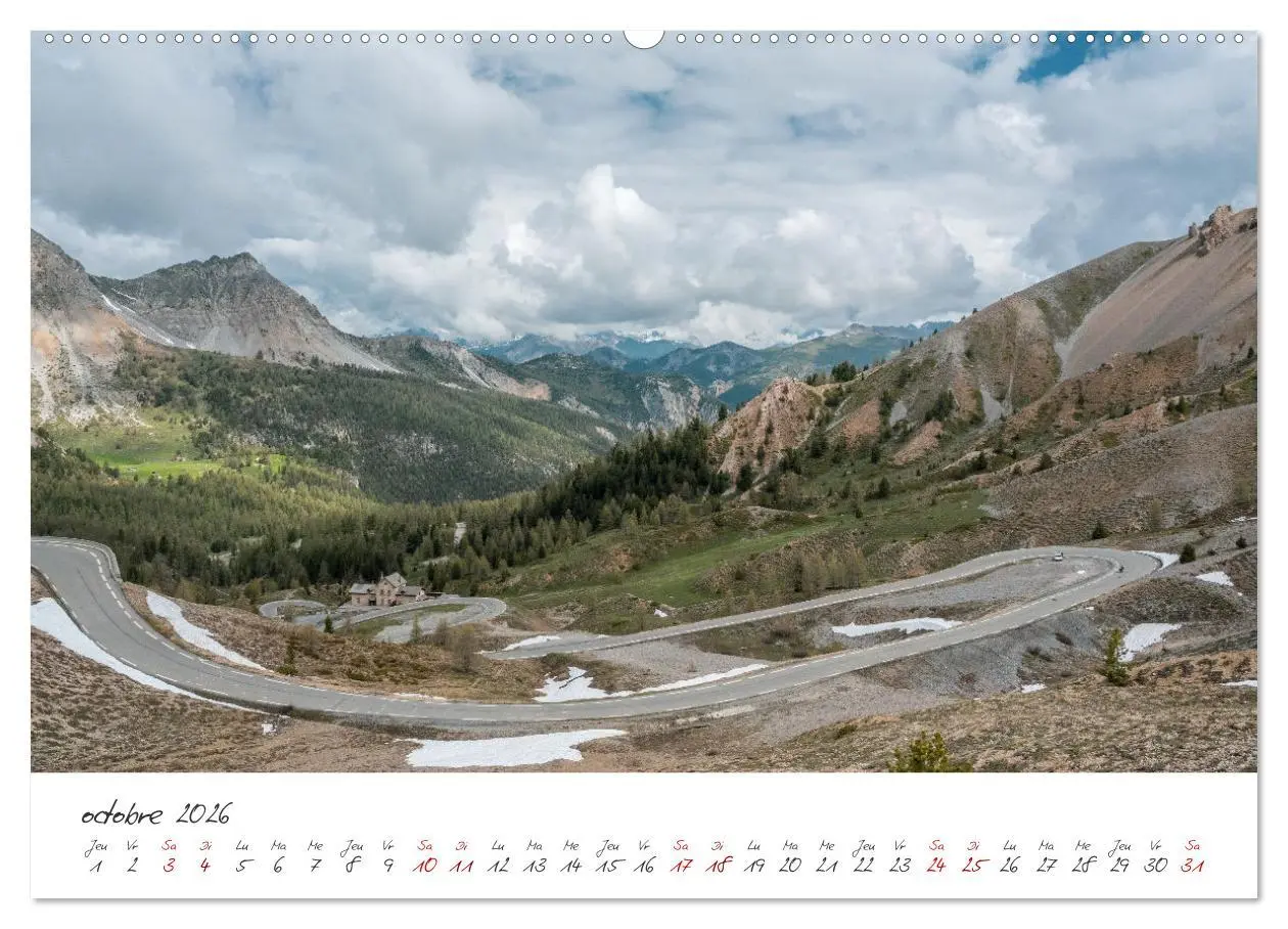 Bild: 9783516545753 | Le col de l'Izoard sur la route des Grandes Alpes (Calendrier mural...