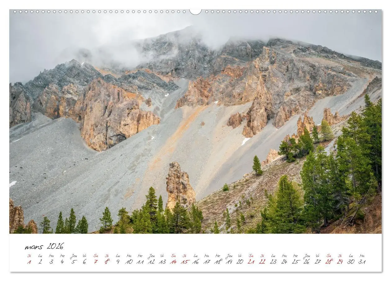 Bild: 9783516545753 | Le col de l'Izoard sur la route des Grandes Alpes (Calendrier mural...