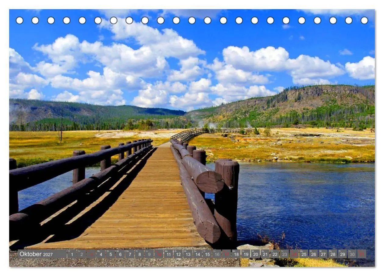 Bild: 9783594145753 | Wyoming ¿ Impressionen (Tischkalender 2027 DIN A5 quer), CALVENDO...