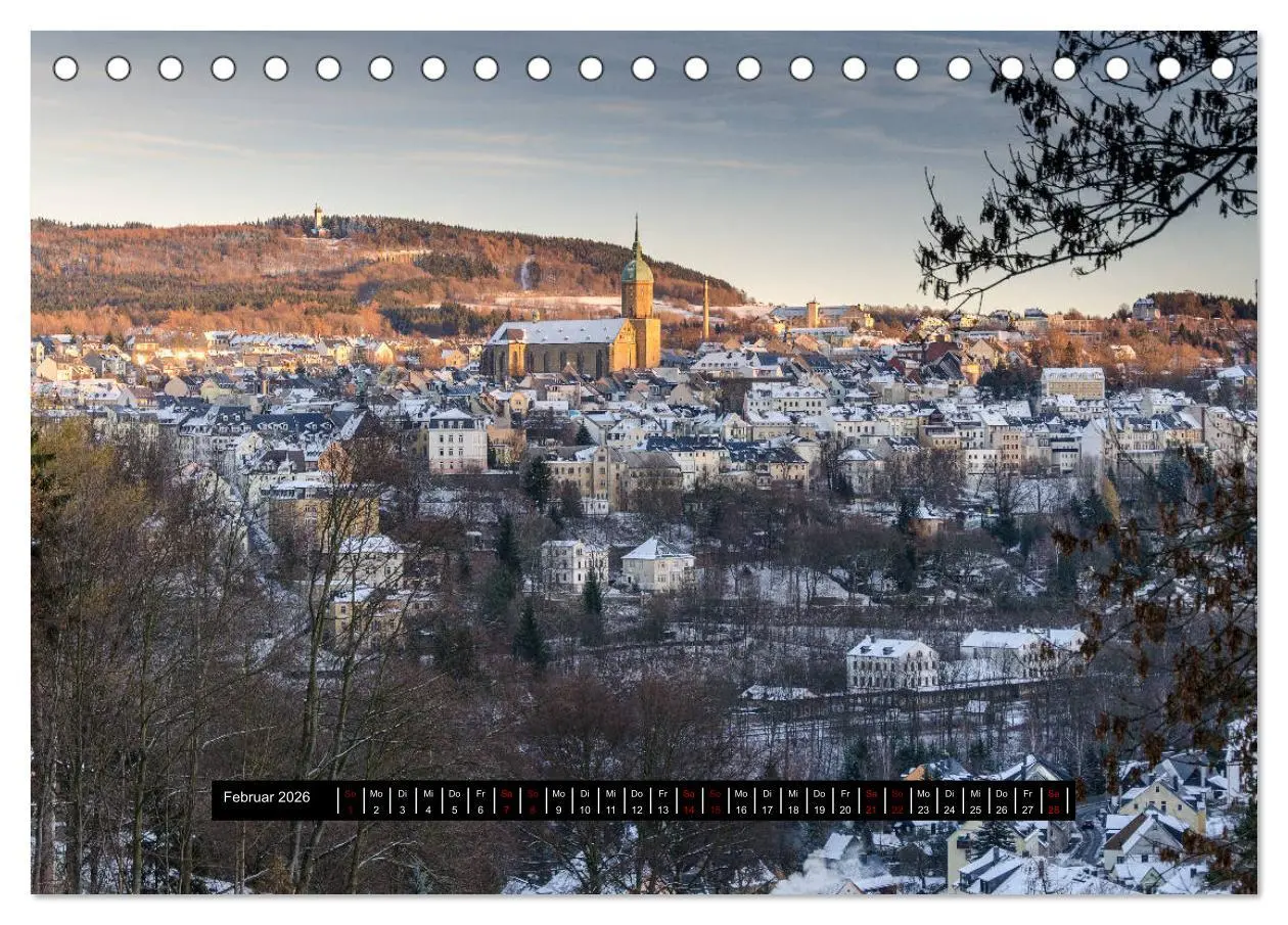 Bild: 9783457755853 | Faszination Erzgebirge (Tischkalender 2026 DIN A5 quer), CALVENDO...