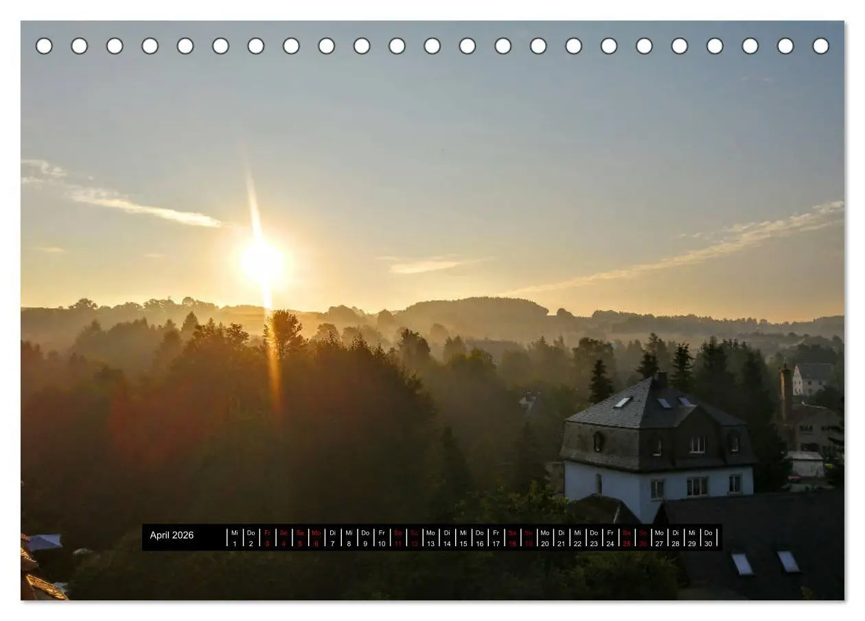 Bild: 9783457755853 | Faszination Erzgebirge (Tischkalender 2026 DIN A5 quer), CALVENDO...