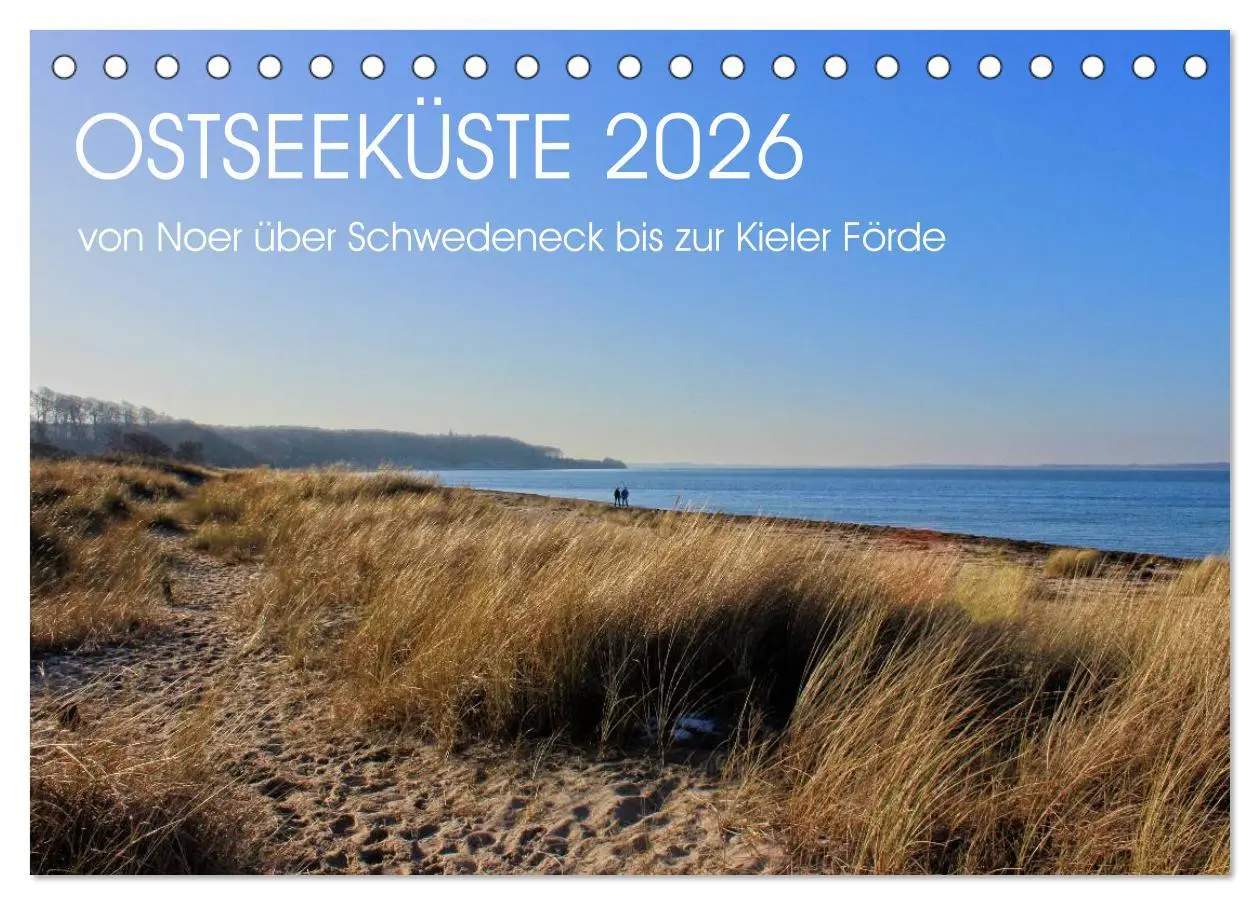 Cover: 9783516085853 | Ostseeküste 2026 (Tischkalender 2026 DIN A5 quer), CALVENDO...