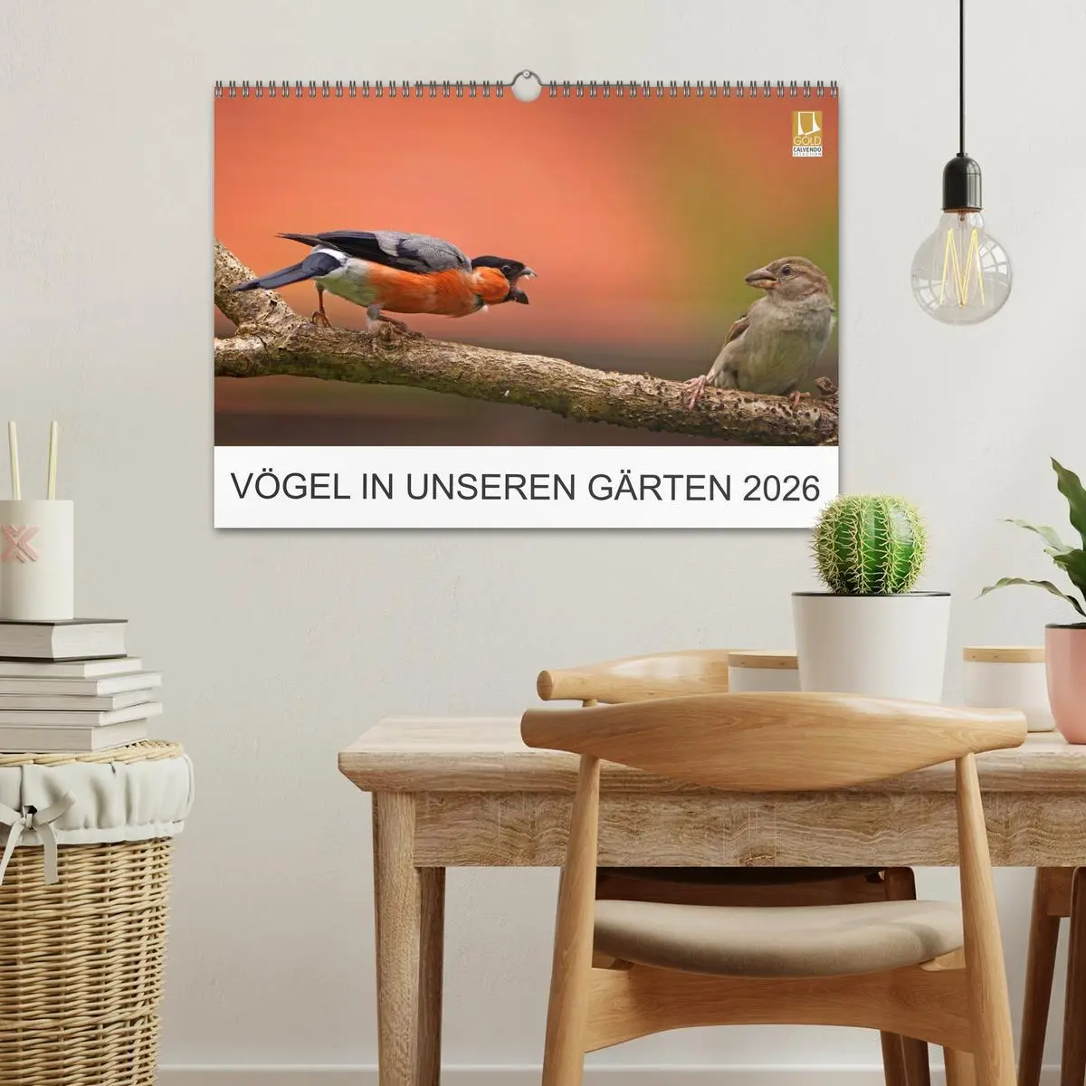 Bild: 9783516155853 | Vögel in unseren Gärten 2026 (Wandkalender 2026 DIN A3 quer),...