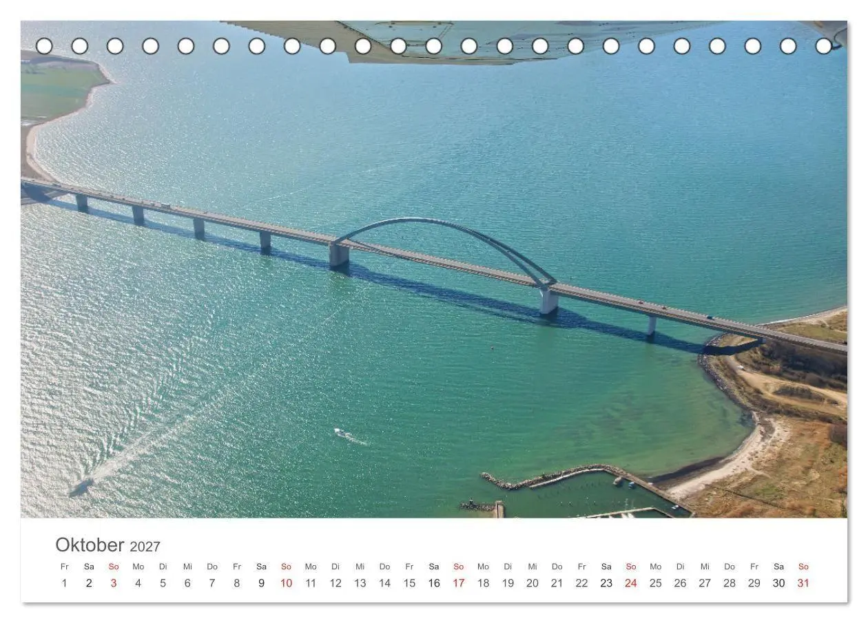 Bild: 9783569555853 | Fehmarn aus der Luft (Tischkalender 2027 DIN A5 quer), CALVENDO...