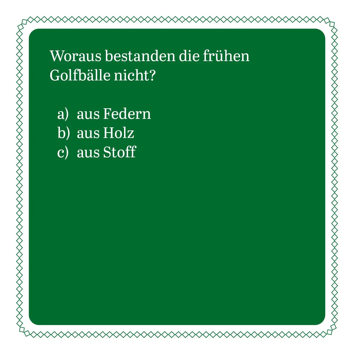 Bild: 9783747205853 | Das Golf-Quiz (Neuauflage) | 66 Fragen für Golfliebhaber | Grän | 2025