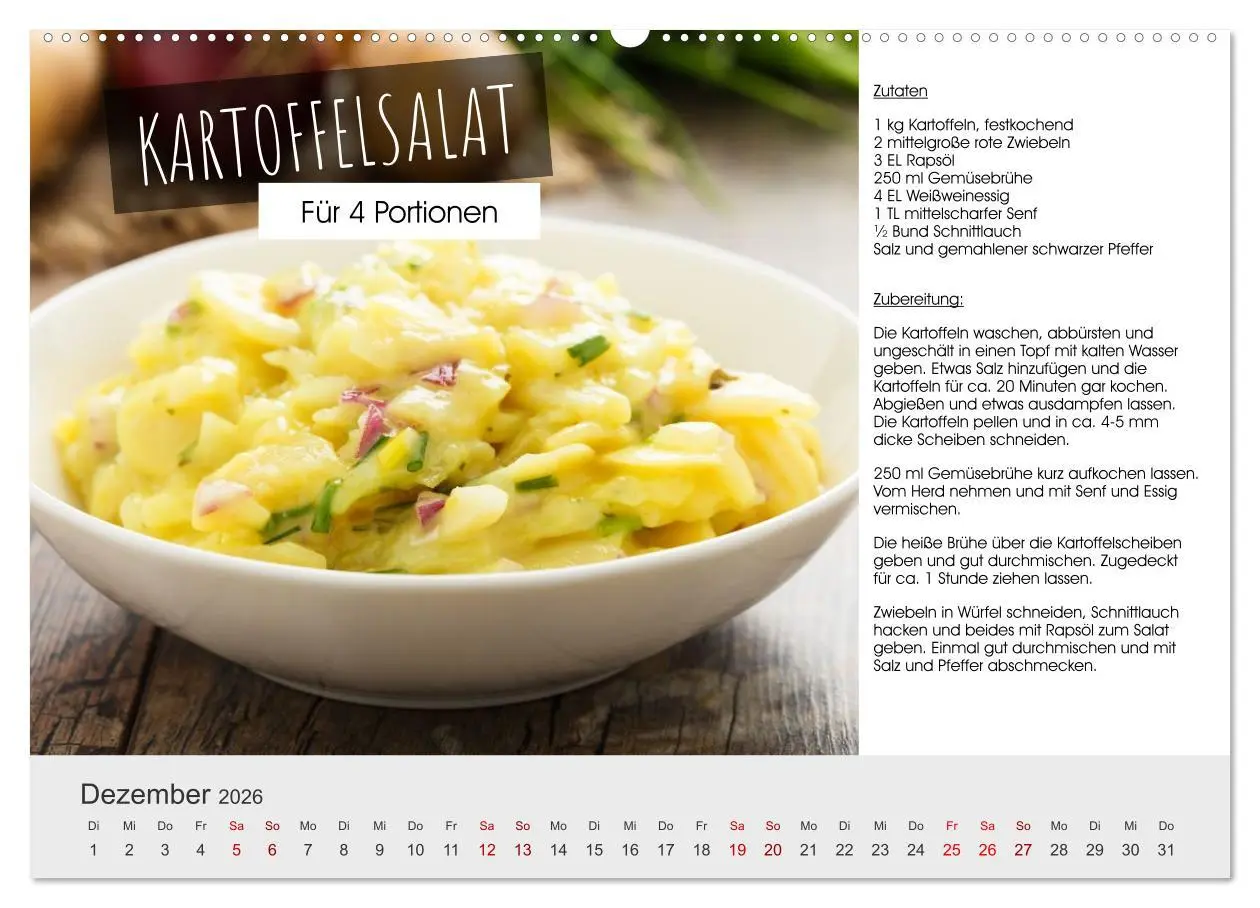 Bild: 9783457295953 | Vegetarisch - leicht und lecker (hochwertiger Premium Wandkalender...