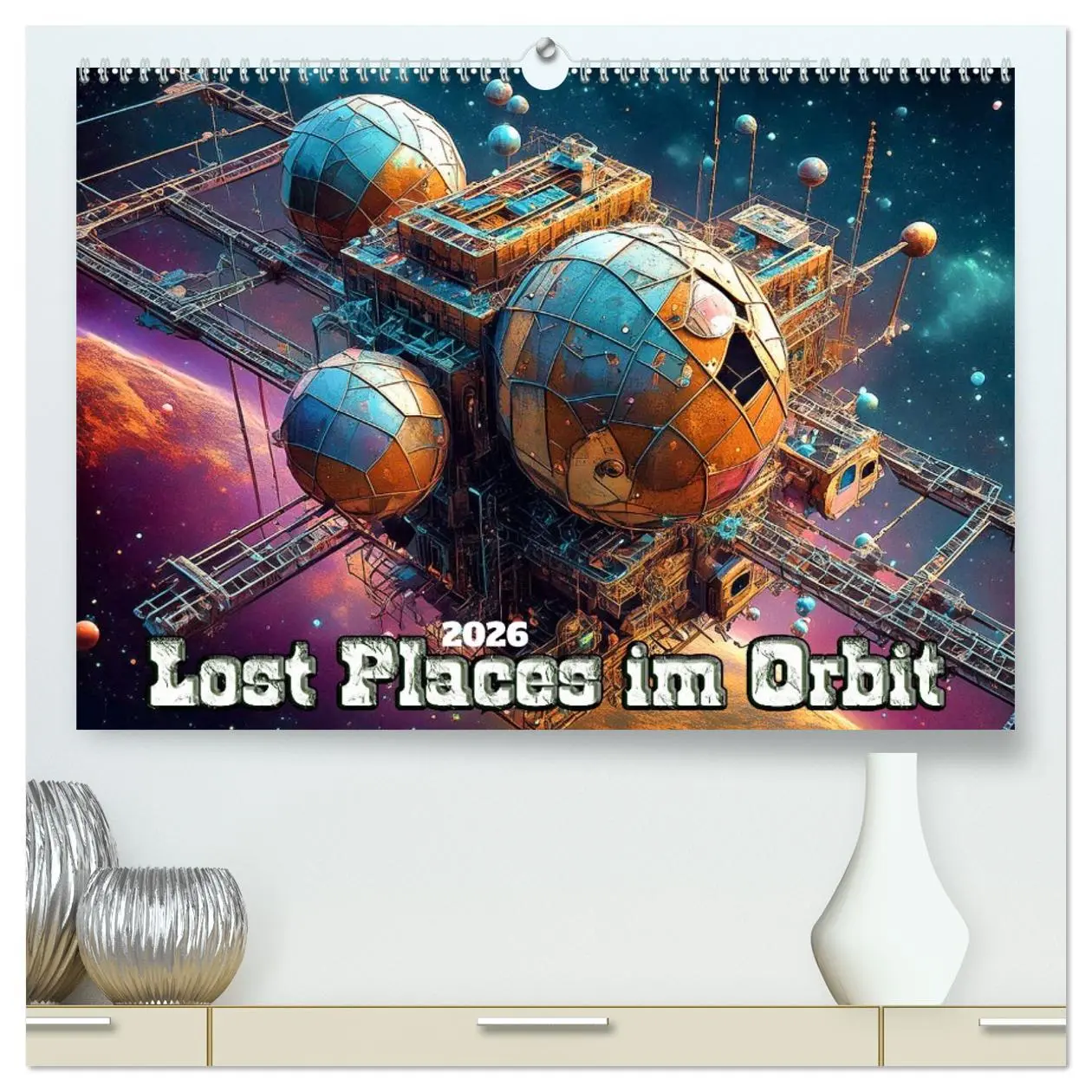 Cover: 9783457365953 | Lost Places im Orbit (hochwertiger Premium Wandkalender 2026 DIN A2...