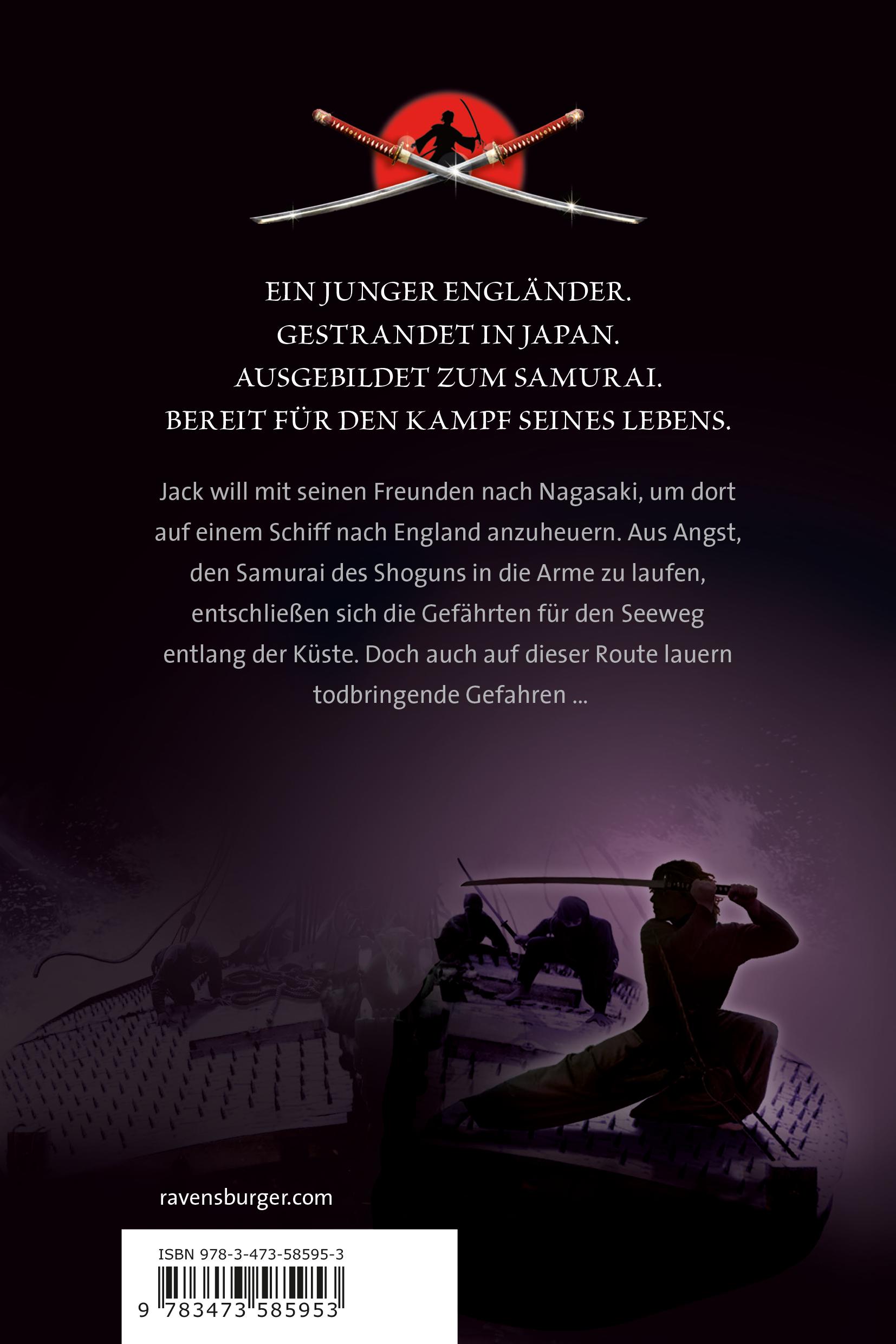 Rückseite: 9783473585953 | Samurai, Band 7: Der Ring des Windes | Chris Bradford | Taschenbuch