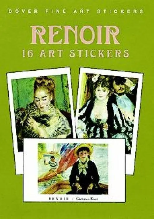Dover Publications Inc. Stickers-Renoir