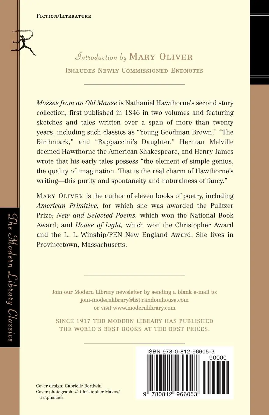 Rückseite: 9780812966053 | Mosses from an Old Manse | Nathaniel Hawthorne | Taschenbuch | 2003