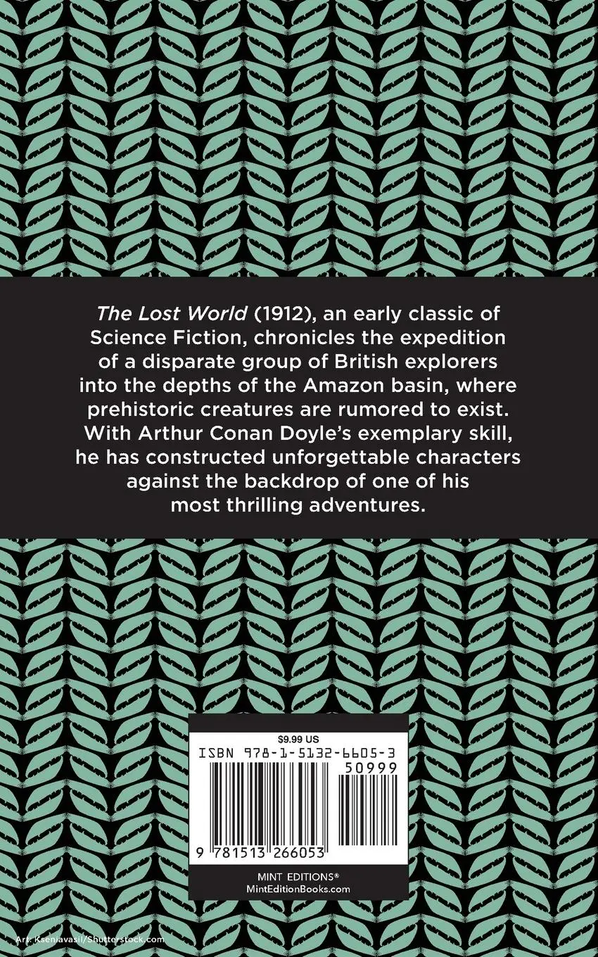Rückseite: 9781513266053 | The Lost World | Arthur Conan Doyle | Taschenbuch | Englisch | 2020
