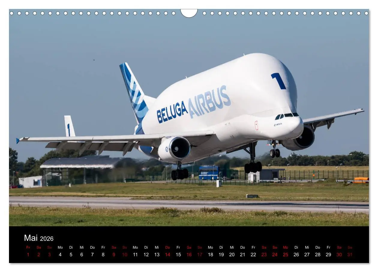 Bild: 9783457876053 | Leidenschaft Flugzeuge (Wandkalender 2026 DIN A3 quer), CALVENDO...