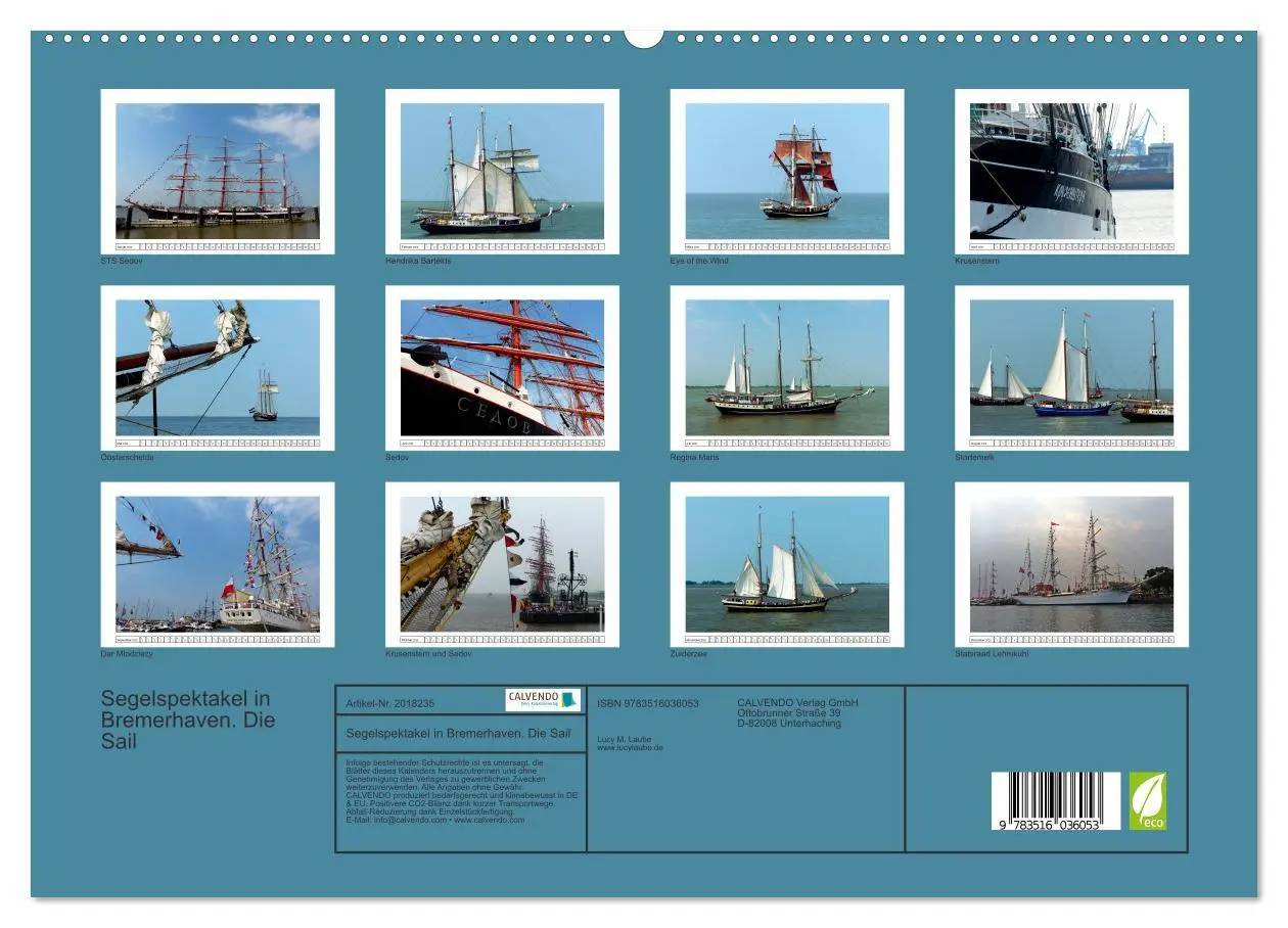 Bild: 9783516036053 | Segelspektakel in Bremerhaven. Die Sail (hochwertiger Premium...