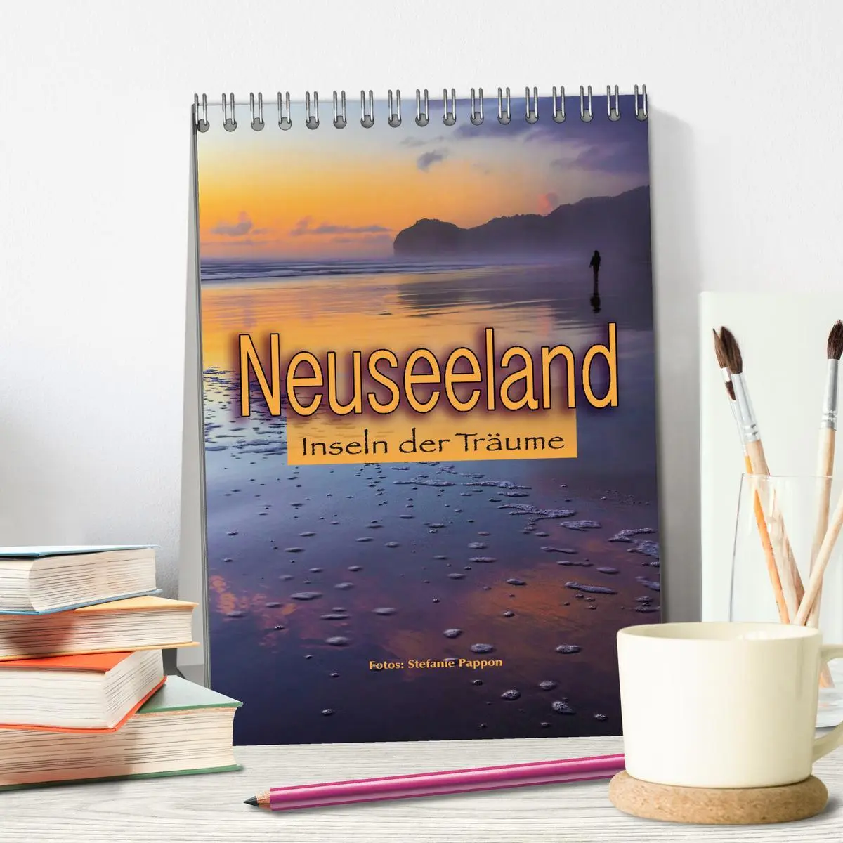 Bild: 9783516416053 | Neuseeland, Inseln der Träume (Tischkalender 2026 DIN A5 hoch),...