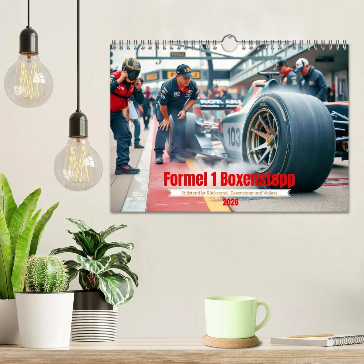 Bild: 9783516726053 | Formel 1 Boxenstopp (Wandkalender 2026 DIN A4 quer), CALVENDO...