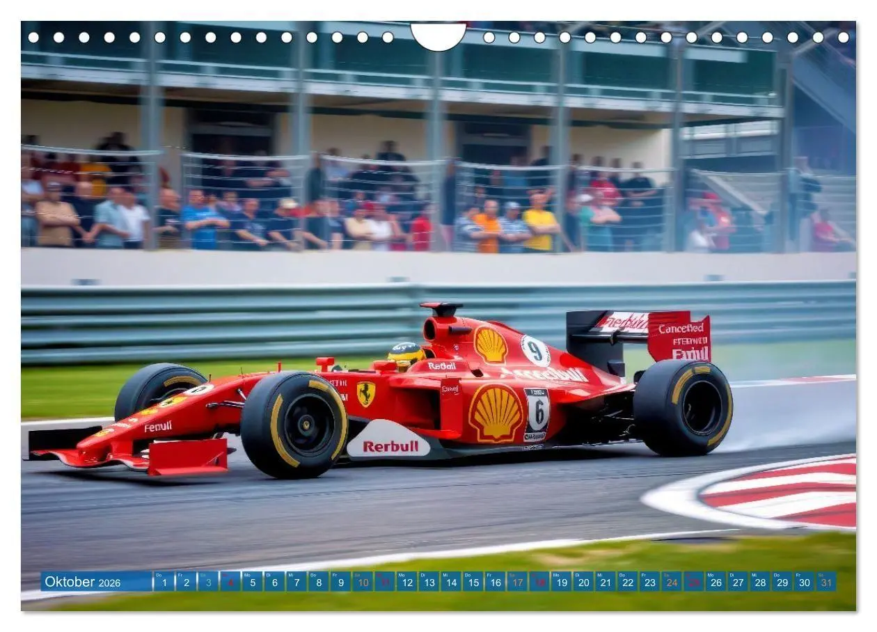 Bild: 9783516726053 | Formel 1 Boxenstopp (Wandkalender 2026 DIN A4 quer), CALVENDO...