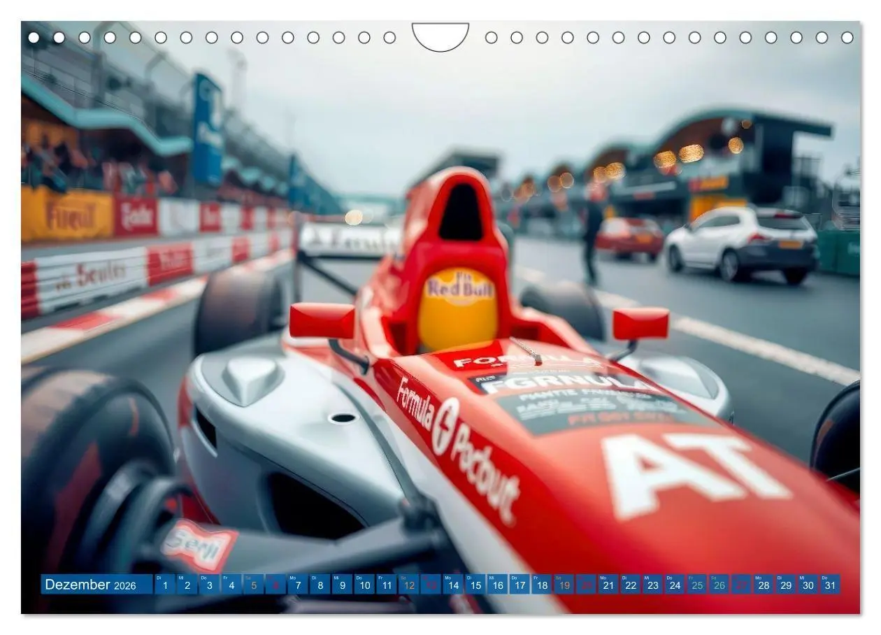 Bild: 9783516726053 | Formel 1 Boxenstopp (Wandkalender 2026 DIN A4 quer), CALVENDO...