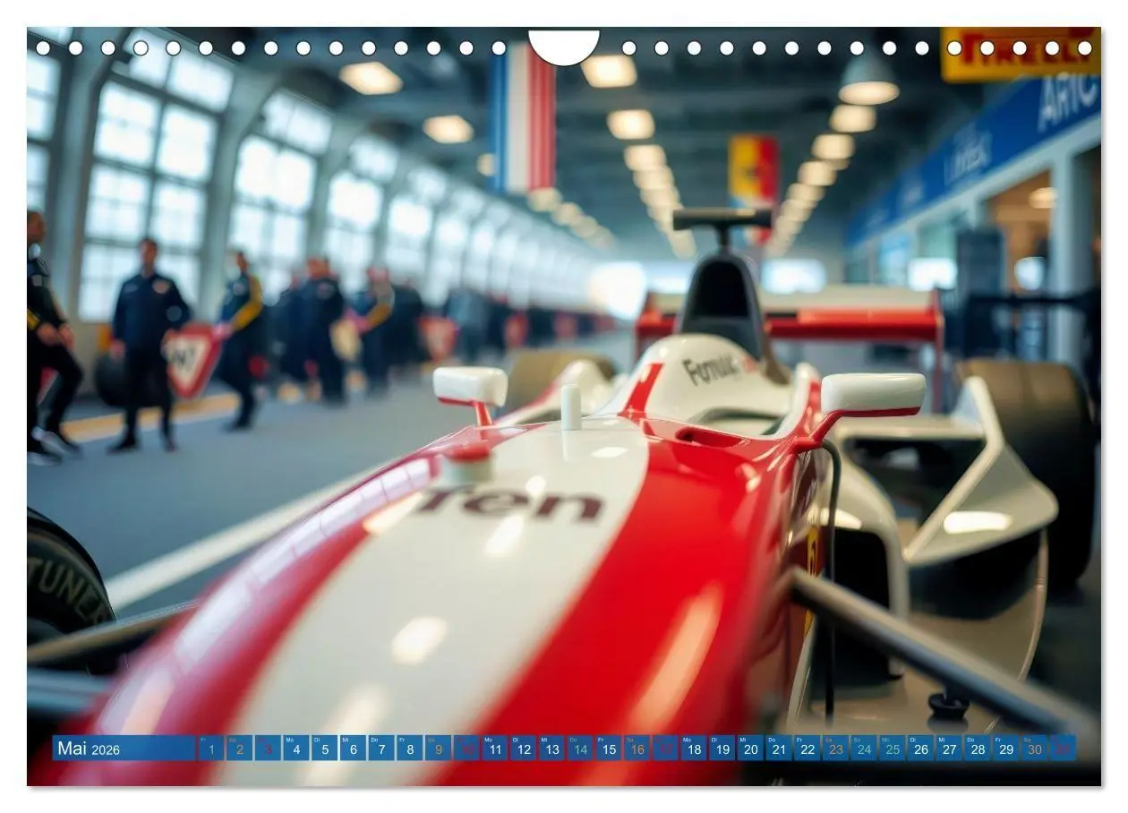 Bild: 9783516726053 | Formel 1 Boxenstopp (Wandkalender 2026 DIN A4 quer), CALVENDO...