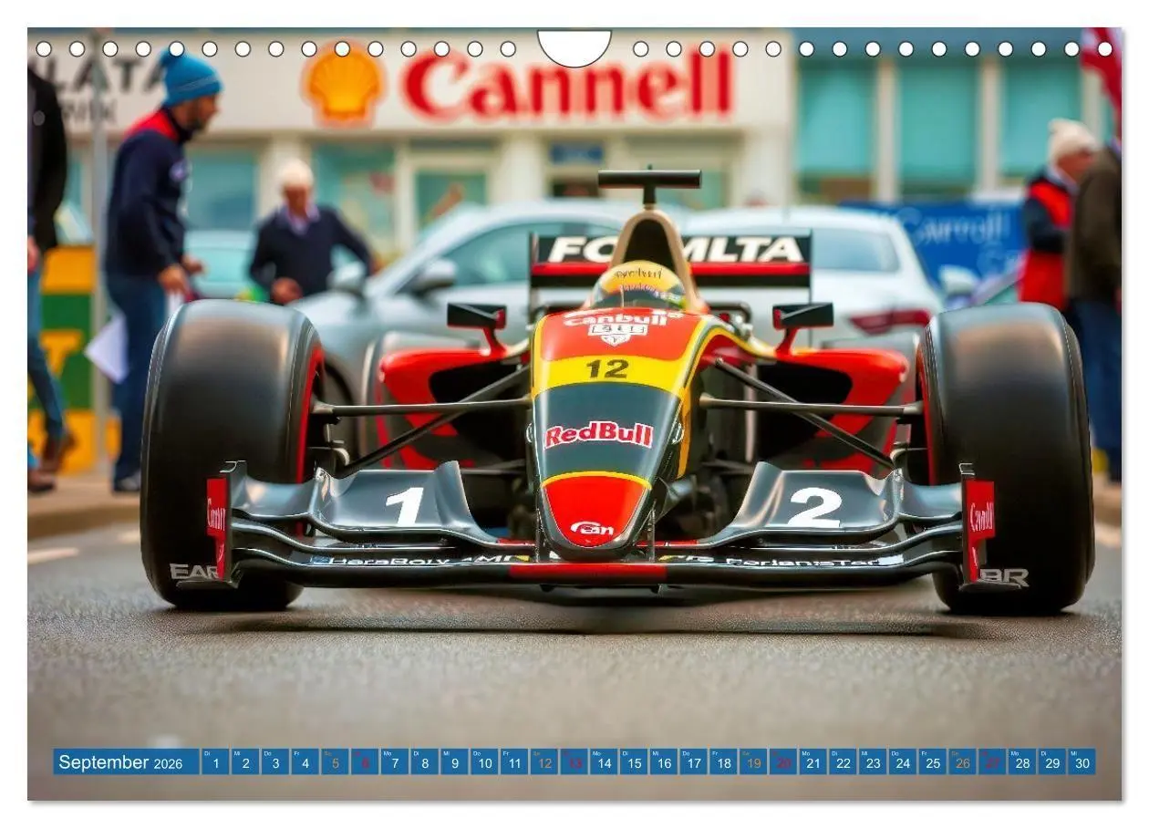 Bild: 9783516726053 | Formel 1 Boxenstopp (Wandkalender 2026 DIN A4 quer), CALVENDO...