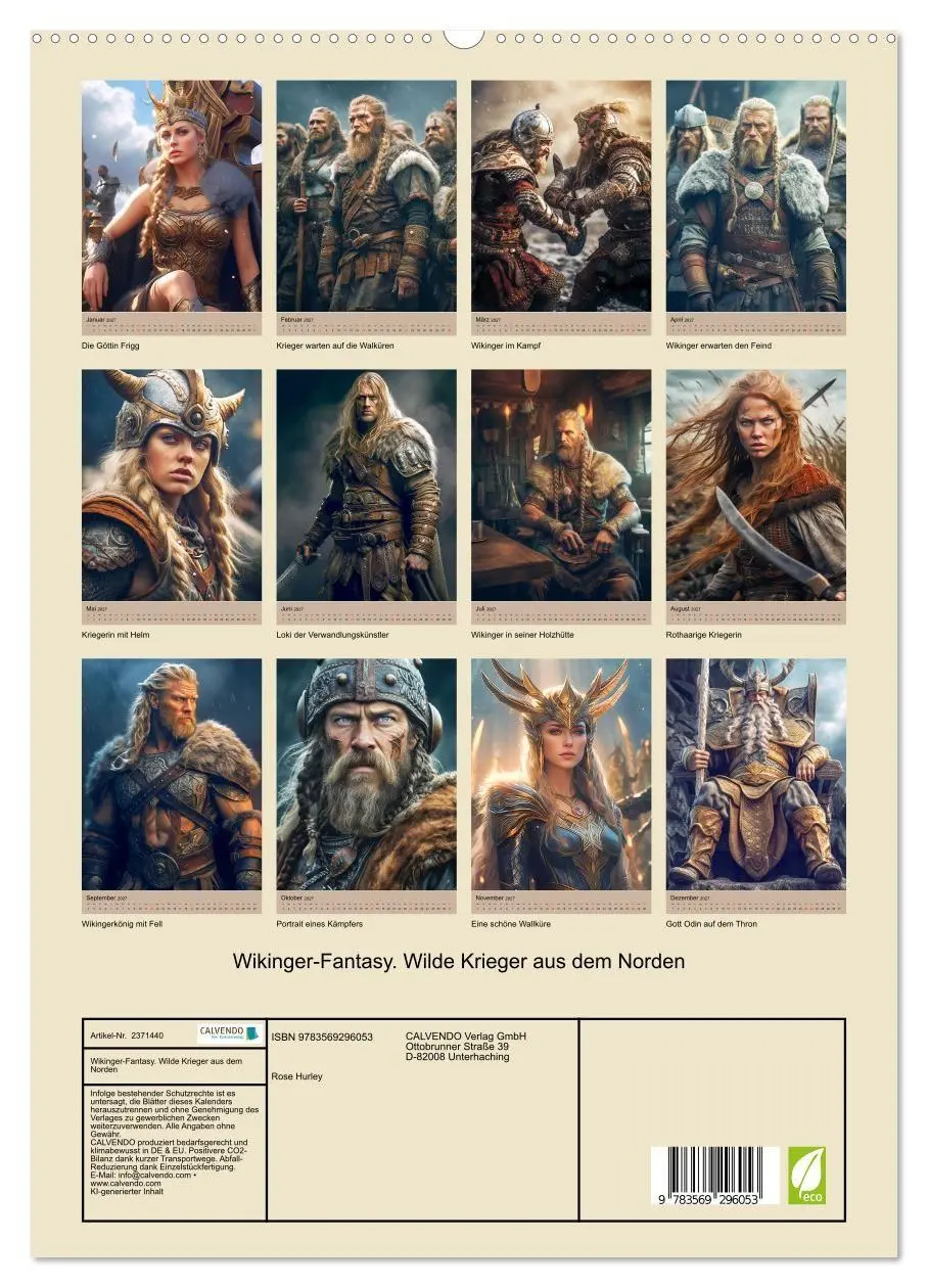 Bild: 9783569296053 | Wikinger-Fantasy. Wilde Krieger aus dem Norden (hochwertiger...