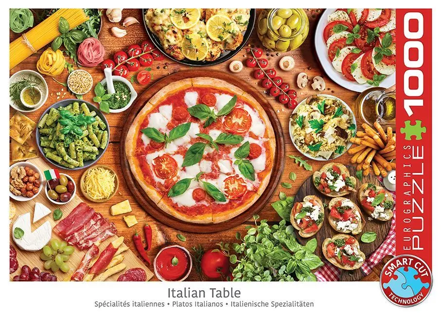 Cover: 628136656153 | Italian Table (Puzzle) | Spiel | In Spielebox | 6000-5615 | 2023