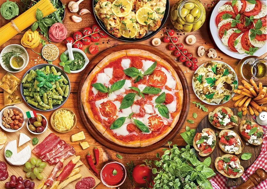 Bild: 628136656153 | Italian Table (Puzzle) | Spiel | In Spielebox | 6000-5615 | 2023
