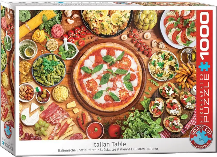 Bild: 628136656153 | Italian Table (Puzzle) | Spiel | In Spielebox | 6000-5615 | 2023