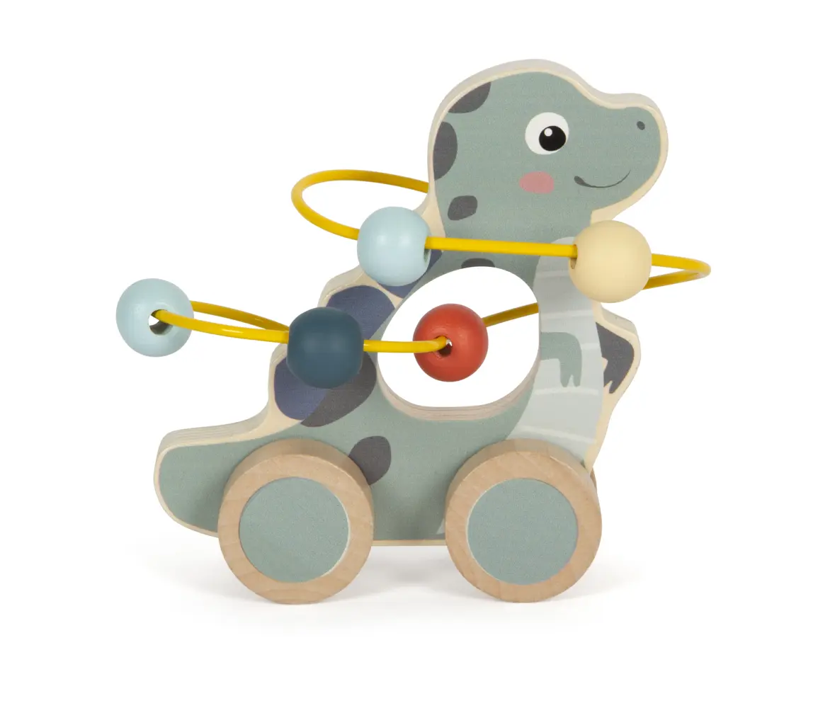 Bild: 4020972126153 | Schiebetier mit Motorikschleife Dino | 12615 | 2024 | small foot