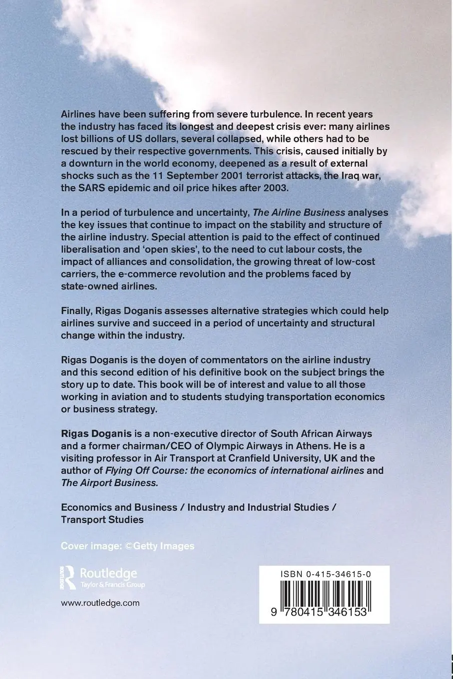 Rückseite: 9780415346153 | The Airline Business | Rigas Doganis | Taschenbuch | Englisch | 2005