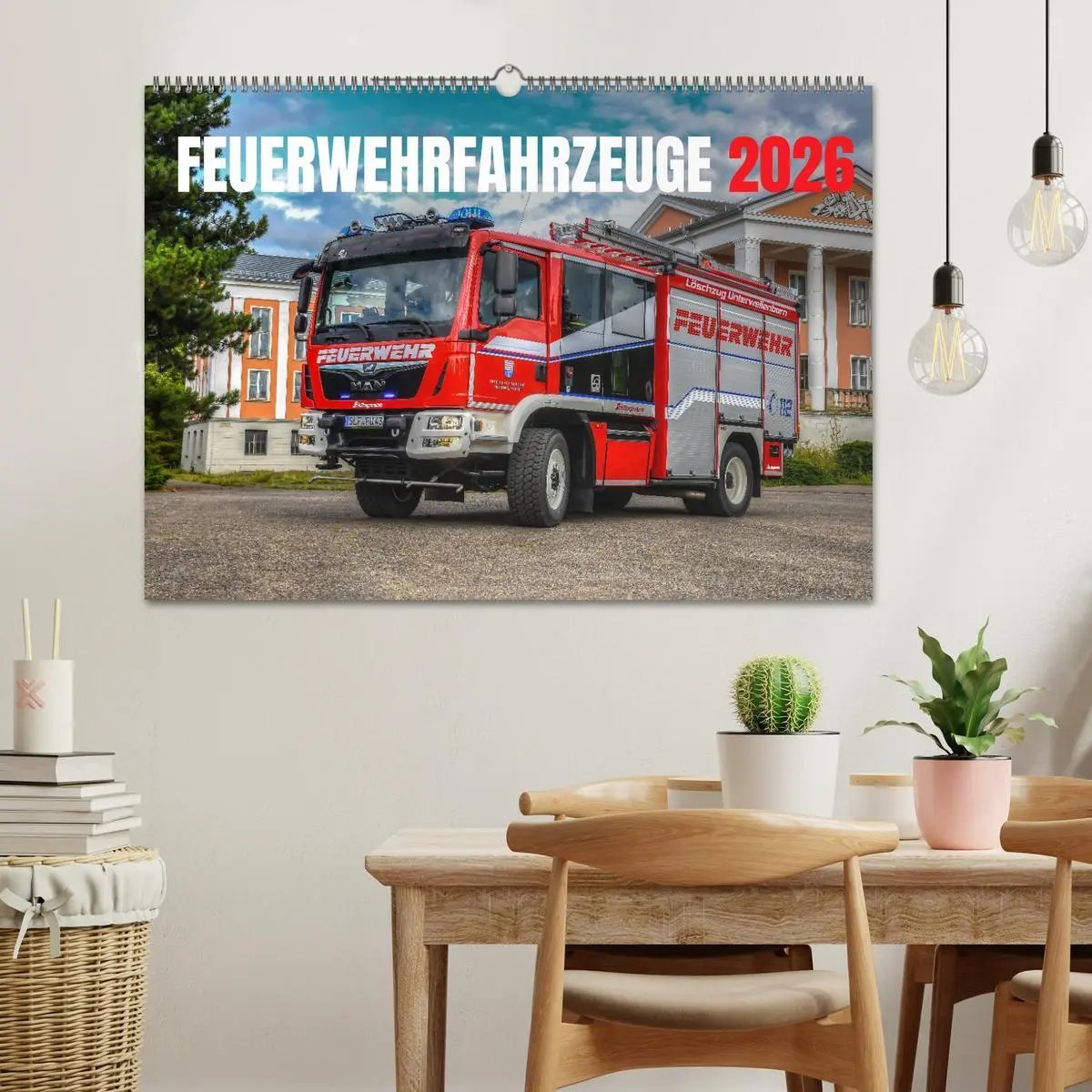 Bild: 9783457626153 | Feuerwehrfahrzeuge (Wandkalender 2026 DIN A2 quer), CALVENDO...