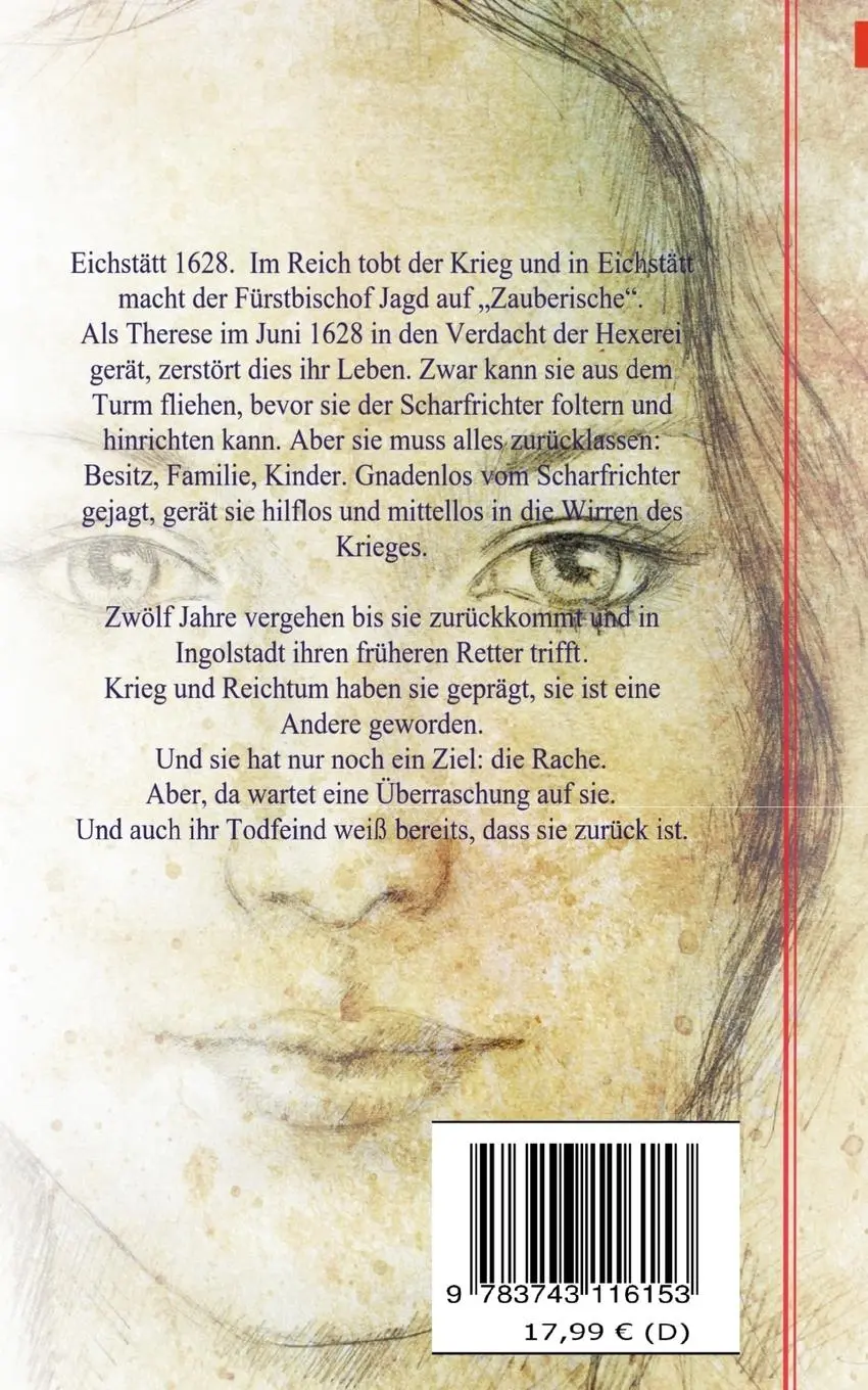 Rückseite: 9783743116153 | Trissa, Hexe von Eichstätt | Lars Gelting | Taschenbuch | Paperback
