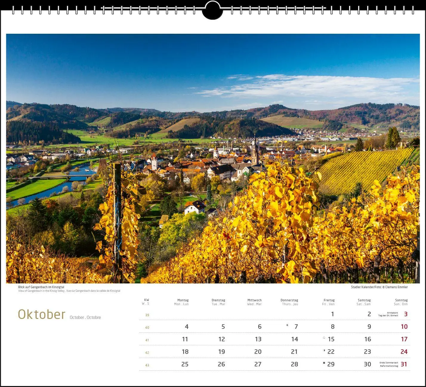 Bild: 9783861926153 | Schwarzwald 2027 | Clemens Emmler | Kalender | Spiralbindung | XIII