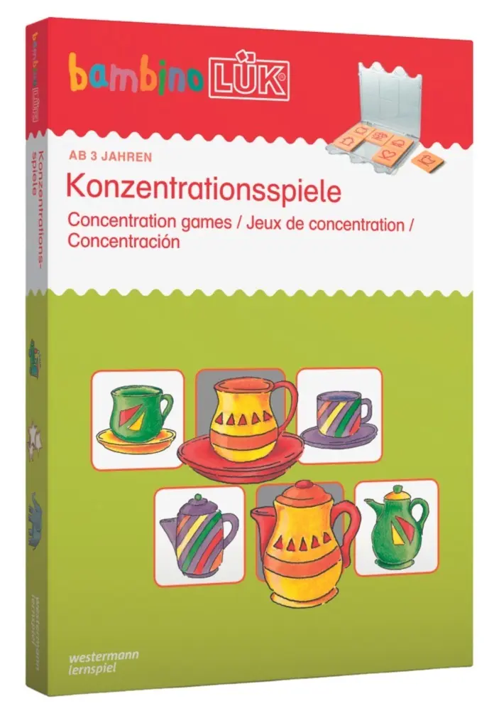 Cover: 9783894146153 | LÜK. Bambino. Konzentrationsspiele | Michael Junga | bambino LÜK-Sets