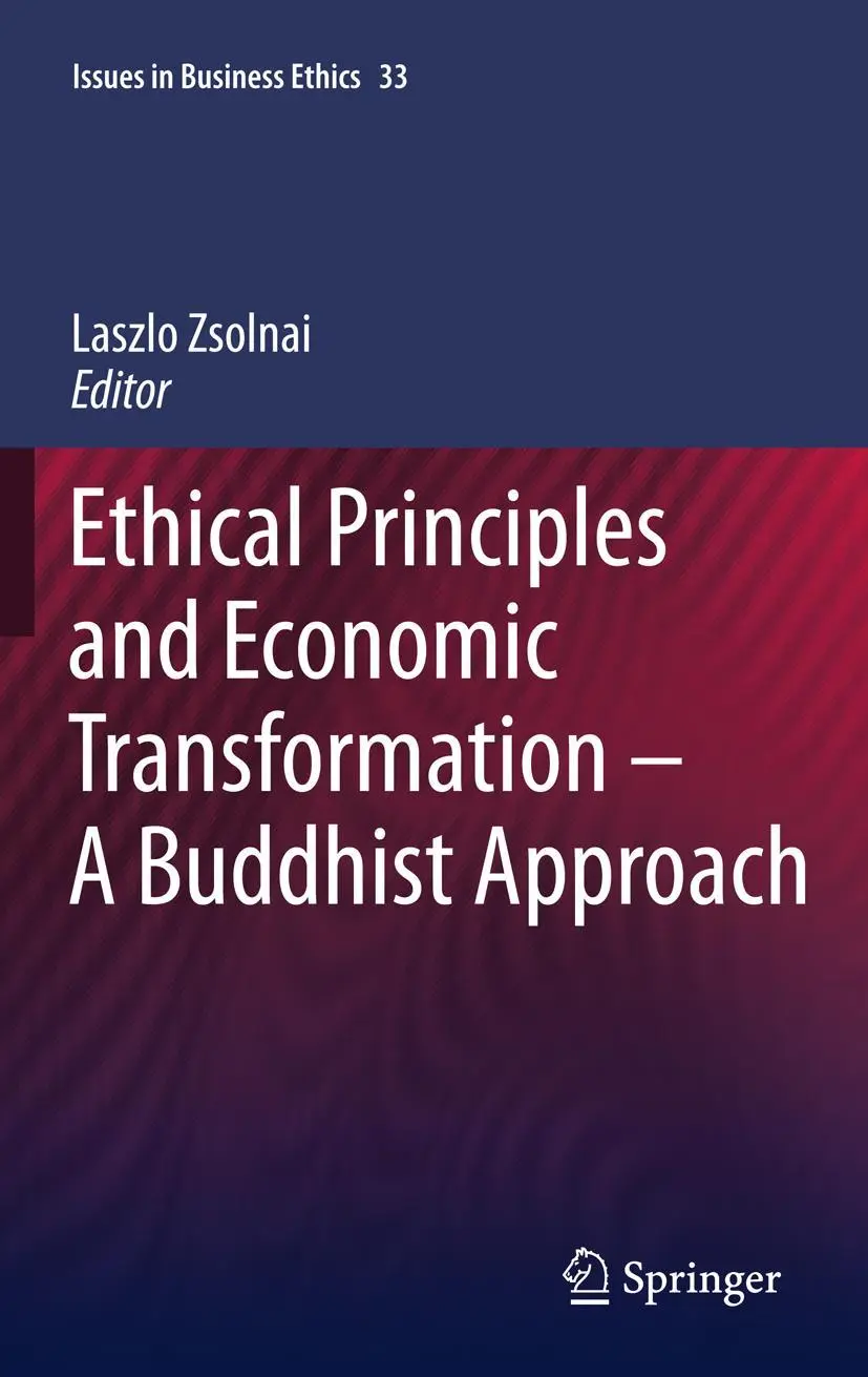 Cover: 9789400736153 | Ethical Principles and Economic Transformation - A Buddhist Approach