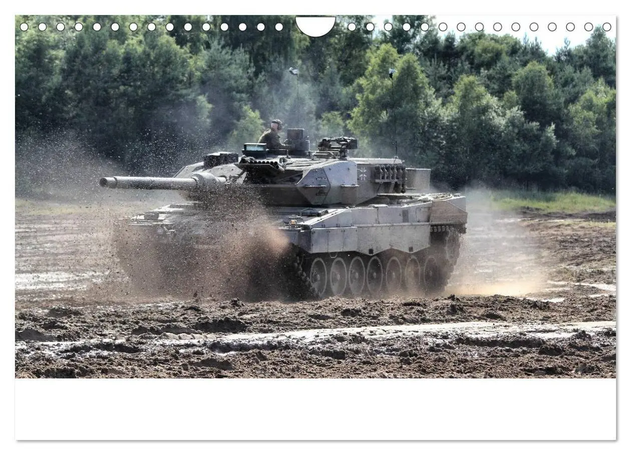 Bild: 9783435836253 | Panzerstahl auf der Heide - Das Heer legt wieder los (Wandkalender...