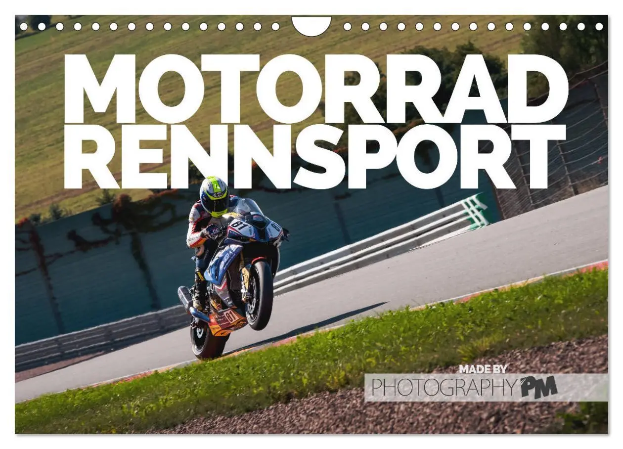 Cover: 9783457926253 | Motorrad Rennsport (Wandkalender 2026 DIN A4 quer), CALVENDO...