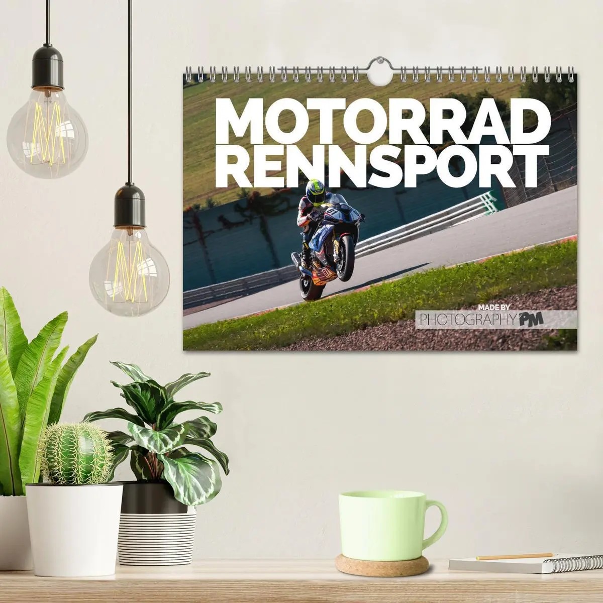 Bild: 9783457926253 | Motorrad Rennsport (Wandkalender 2026 DIN A4 quer), CALVENDO...