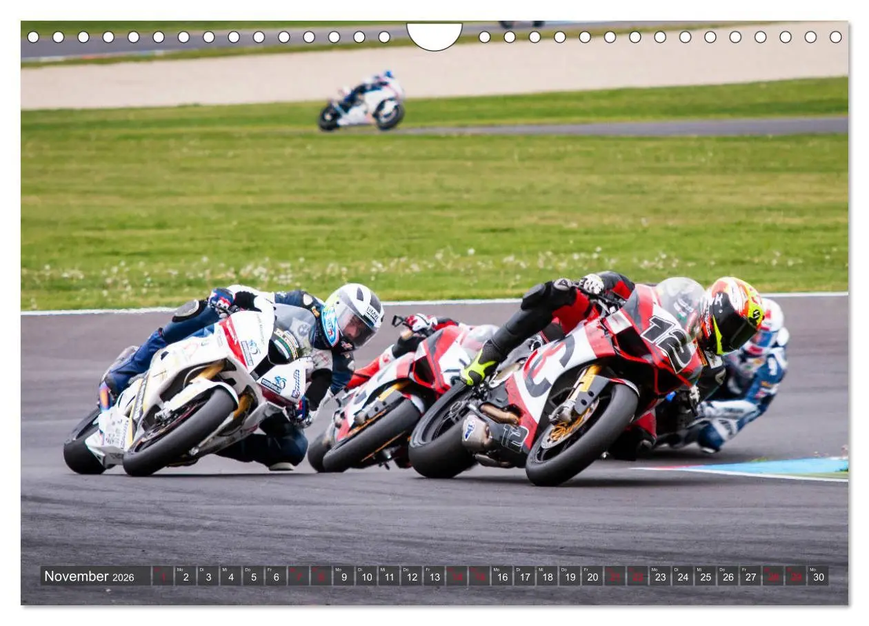 Bild: 9783457926253 | Motorrad Rennsport (Wandkalender 2026 DIN A4 quer), CALVENDO...