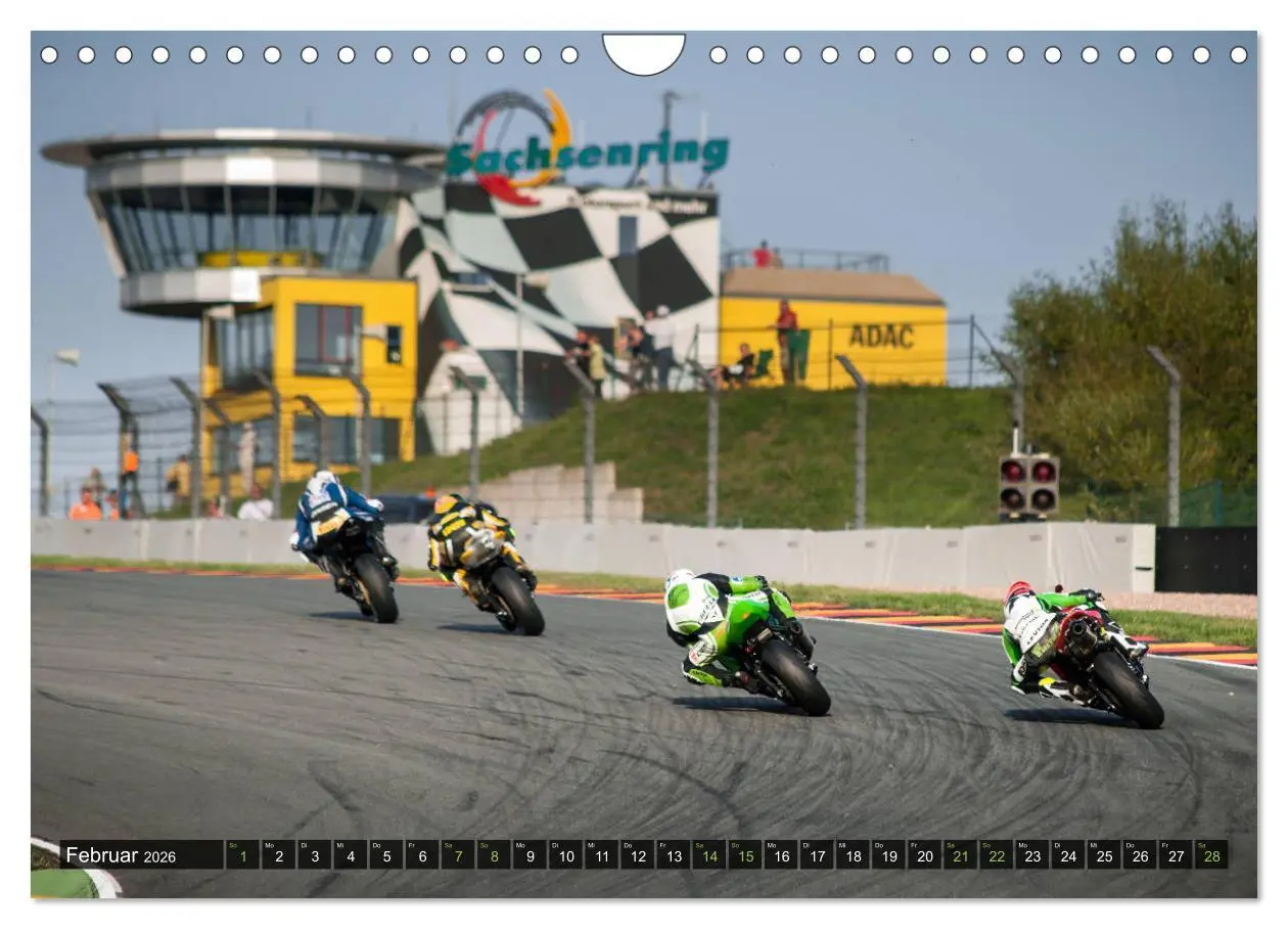 Bild: 9783457926253 | Motorrad Rennsport (Wandkalender 2026 DIN A4 quer), CALVENDO...