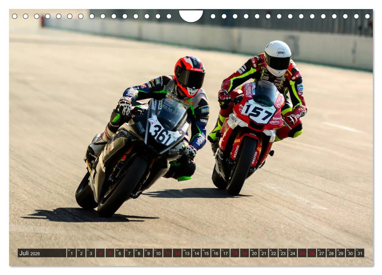 Bild: 9783457926253 | Motorrad Rennsport (Wandkalender 2026 DIN A4 quer), CALVENDO...